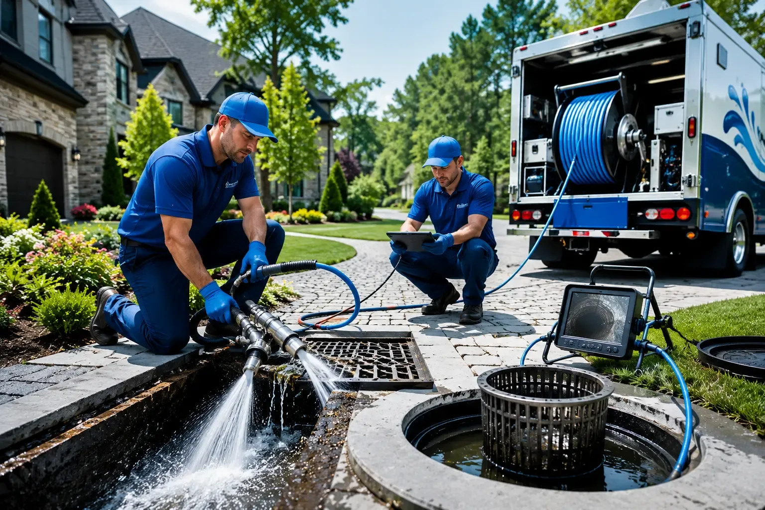 Local outdoor drain cleaning professionals in Omaha, IL