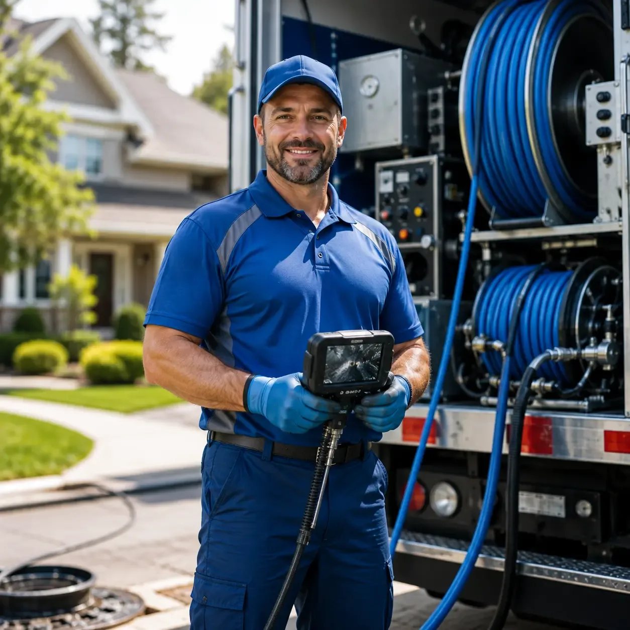 Local outdoor drain cleaning specialists in Omaha, IL